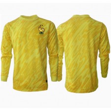 Frankrike Målvakt Hemmatröja EM 2024 Långa ärmar